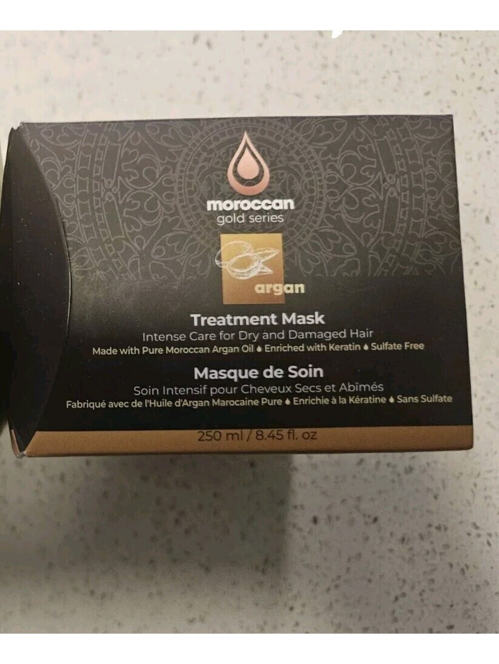 MOROCCAN GOLD SERIES Argan Treatment Mask 250 ml 8.45 fl oz New In Box